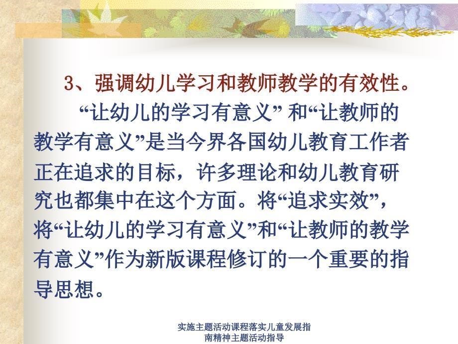 实施主题活动课程落实儿童发展指南精神主题活动指导课件_第5页