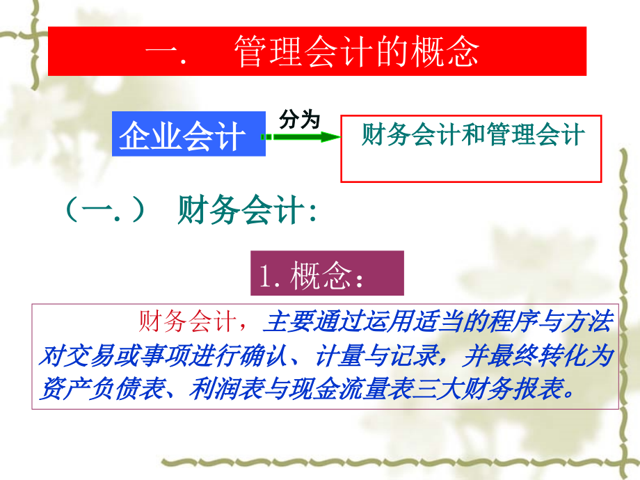 管理会计（二）自学考试中英合作金融管理专科(2)_第3页