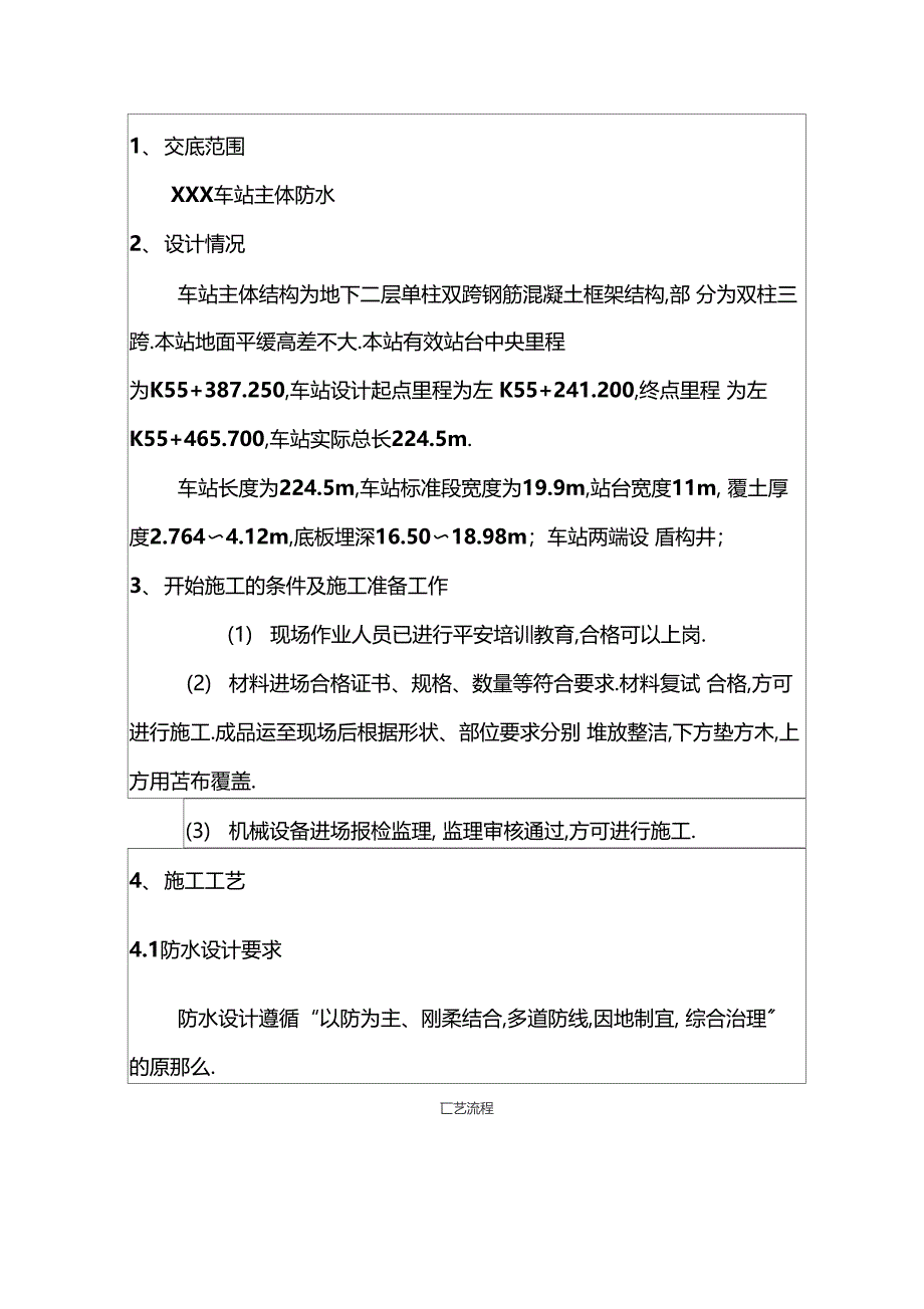 地铁车站主体防水技术交底_第2页