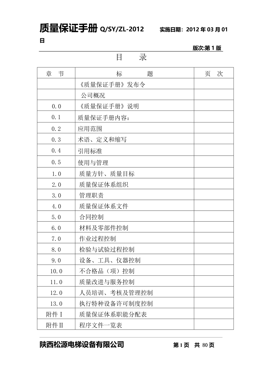 2.质量保证手册.doc_第1页