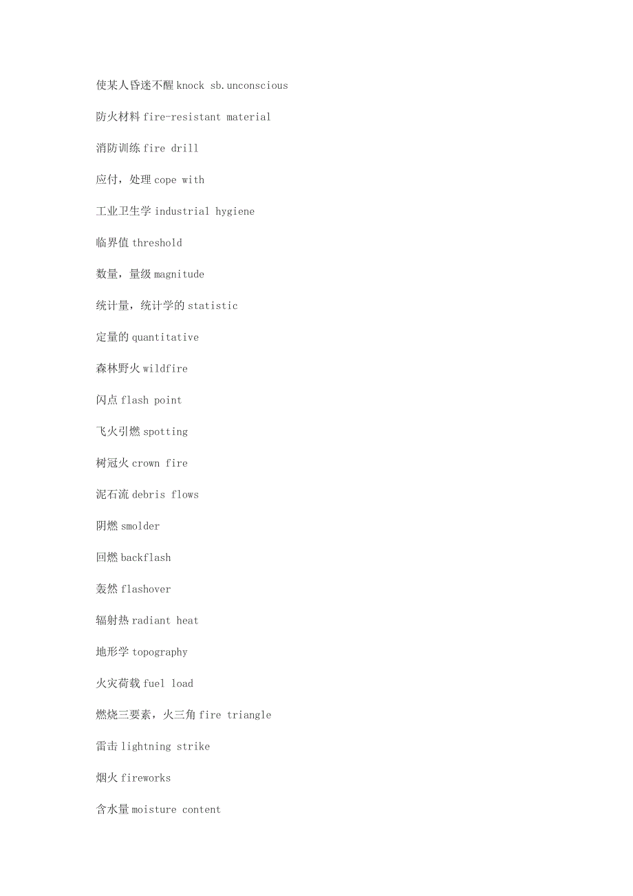 安全专业英语词汇(下)_第2页