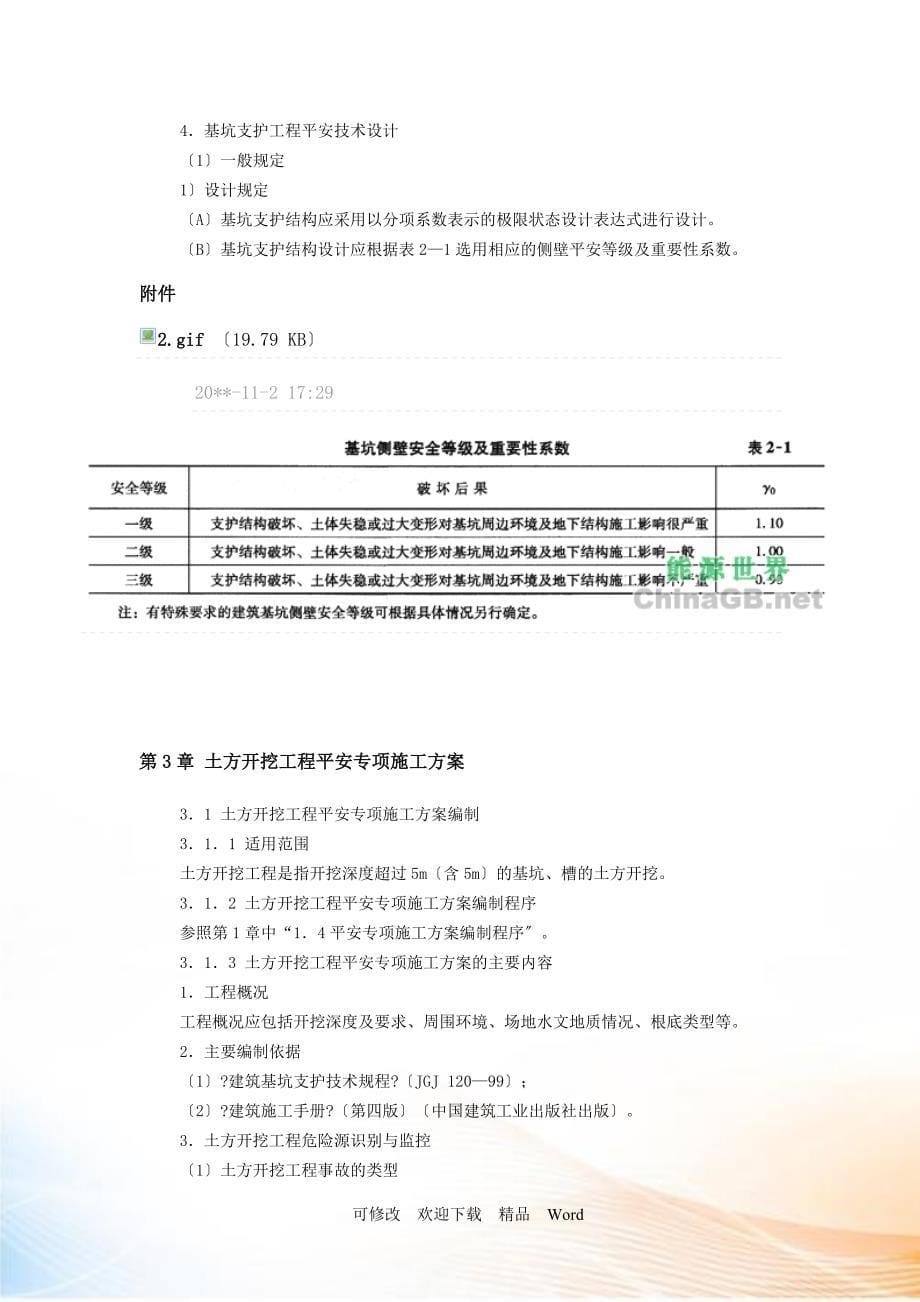 危险性较大工程安全专项施工方案编制与实例精选_第5页