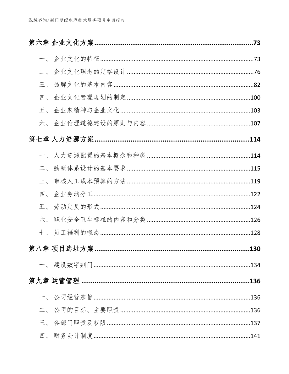 荆门超级电容技术服务项目申请报告范文模板_第4页