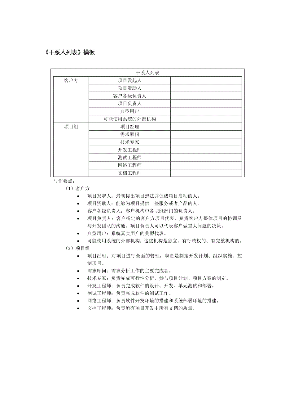 《干系人列表》模板_第1页