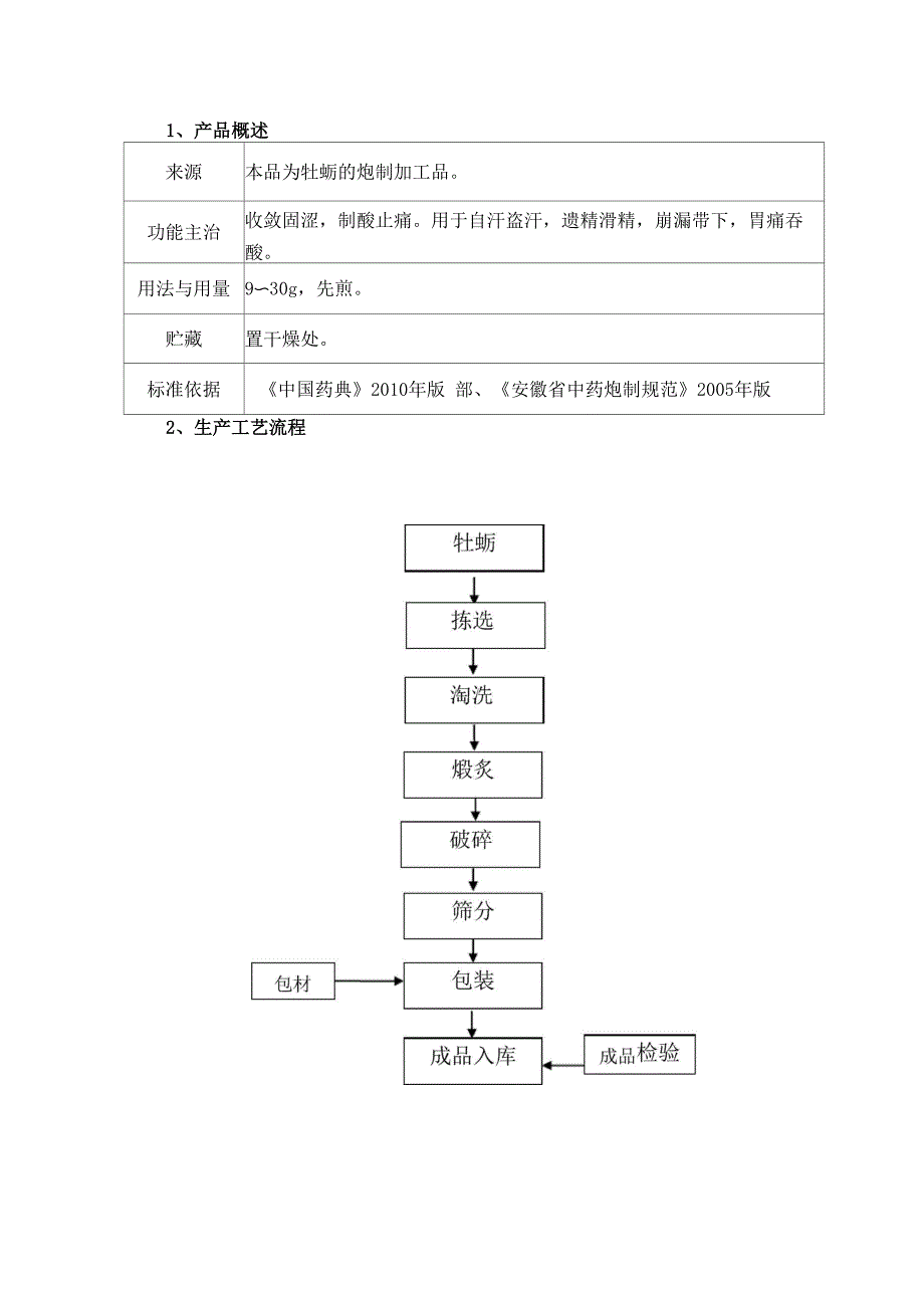 煅牡蛎工艺规程_第3页