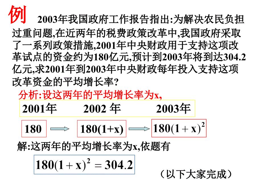 实际问题与一元二次方程课件_第4页