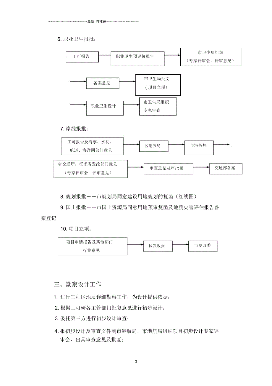 港口码头项目建设作业流程_第3页