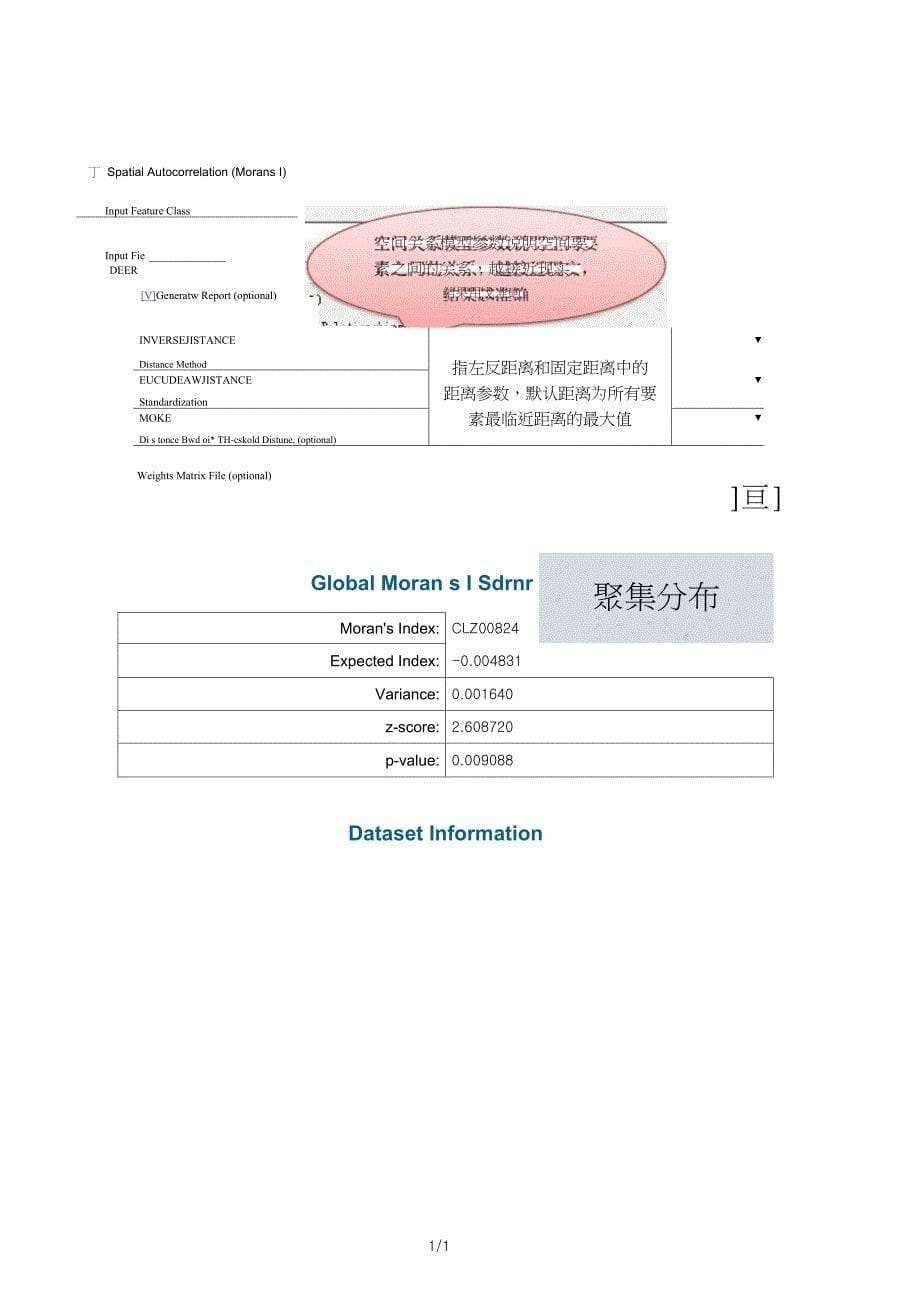 arcgis实习之空间统计分析报告_第5页