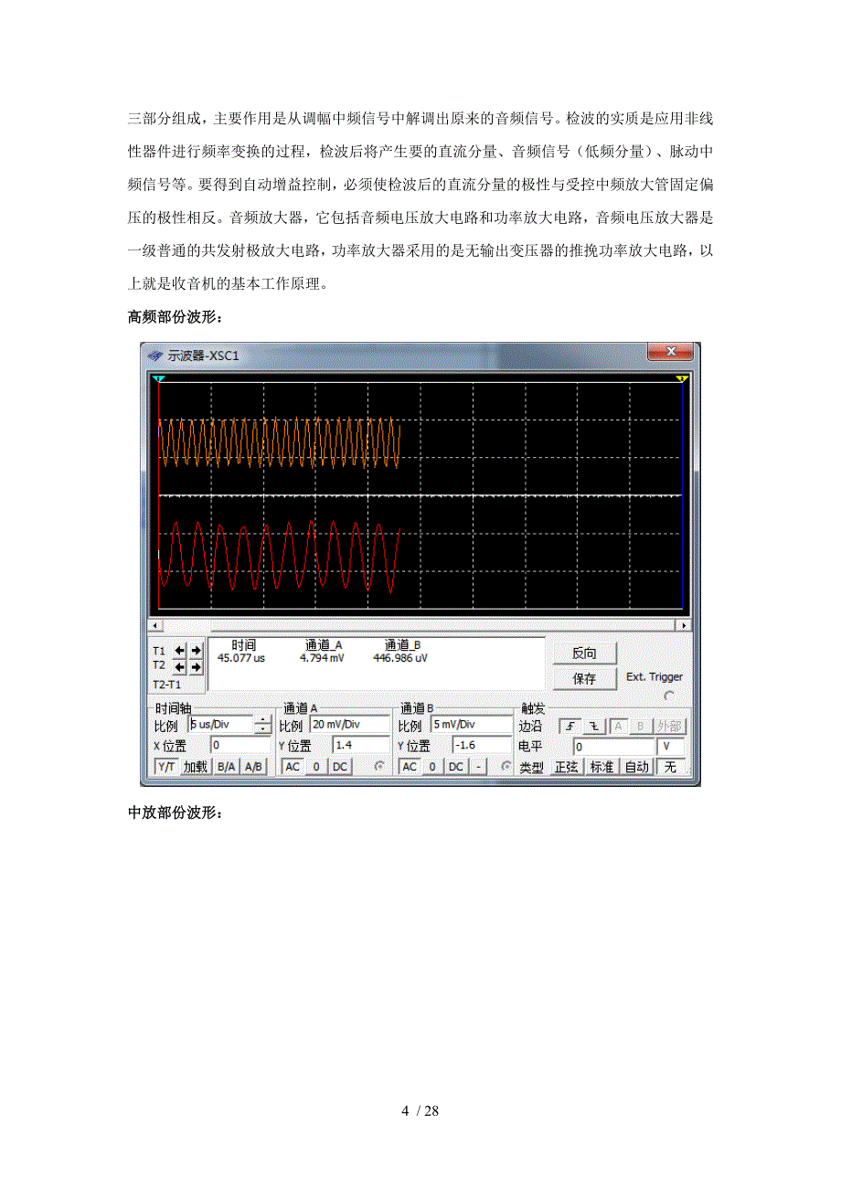 内蒙古工业大学高频电子线路课程设计报告_第4页