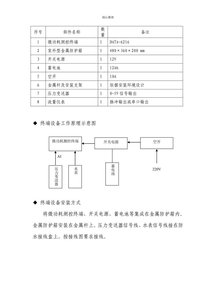 管网压力流量远程监测系统方案_第5页