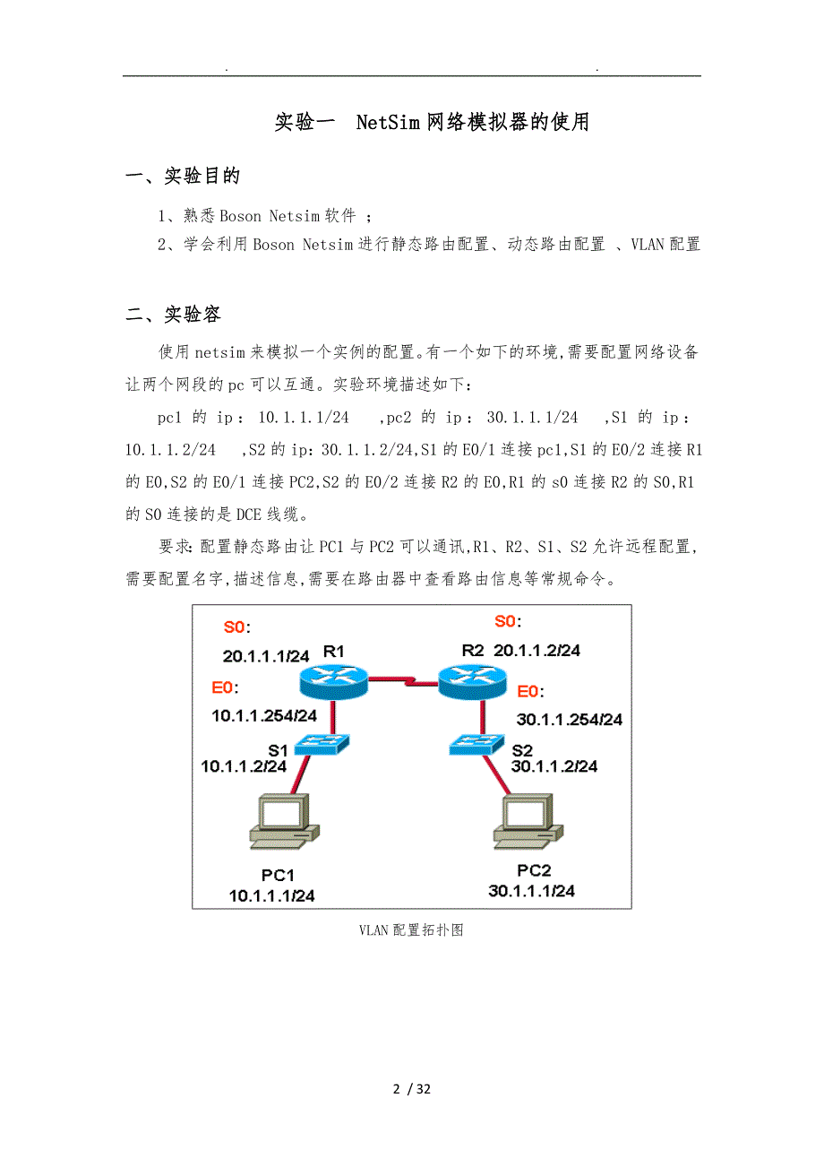 网络工程实验报告_第2页