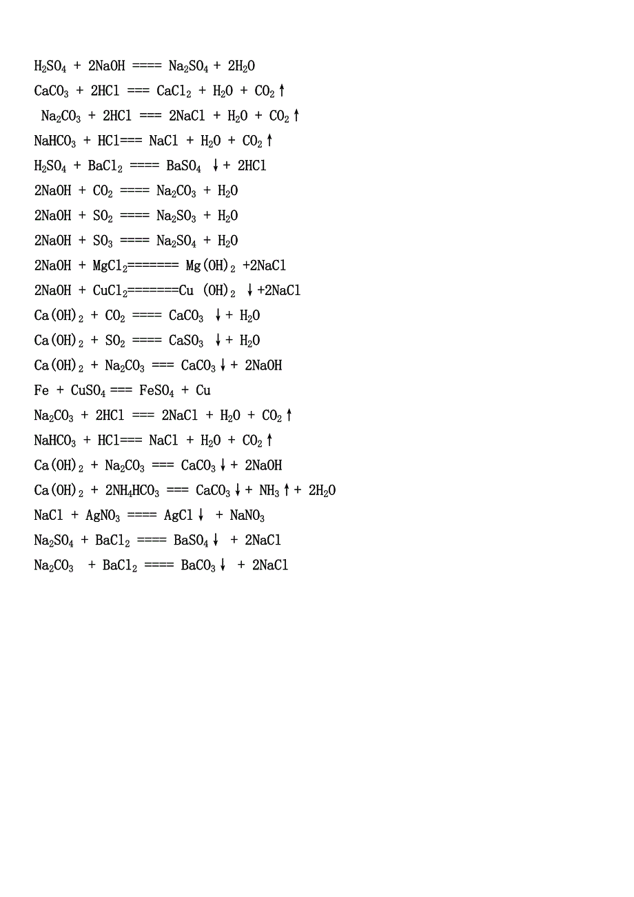 初中化学方程式大全(按单元).doc_第3页