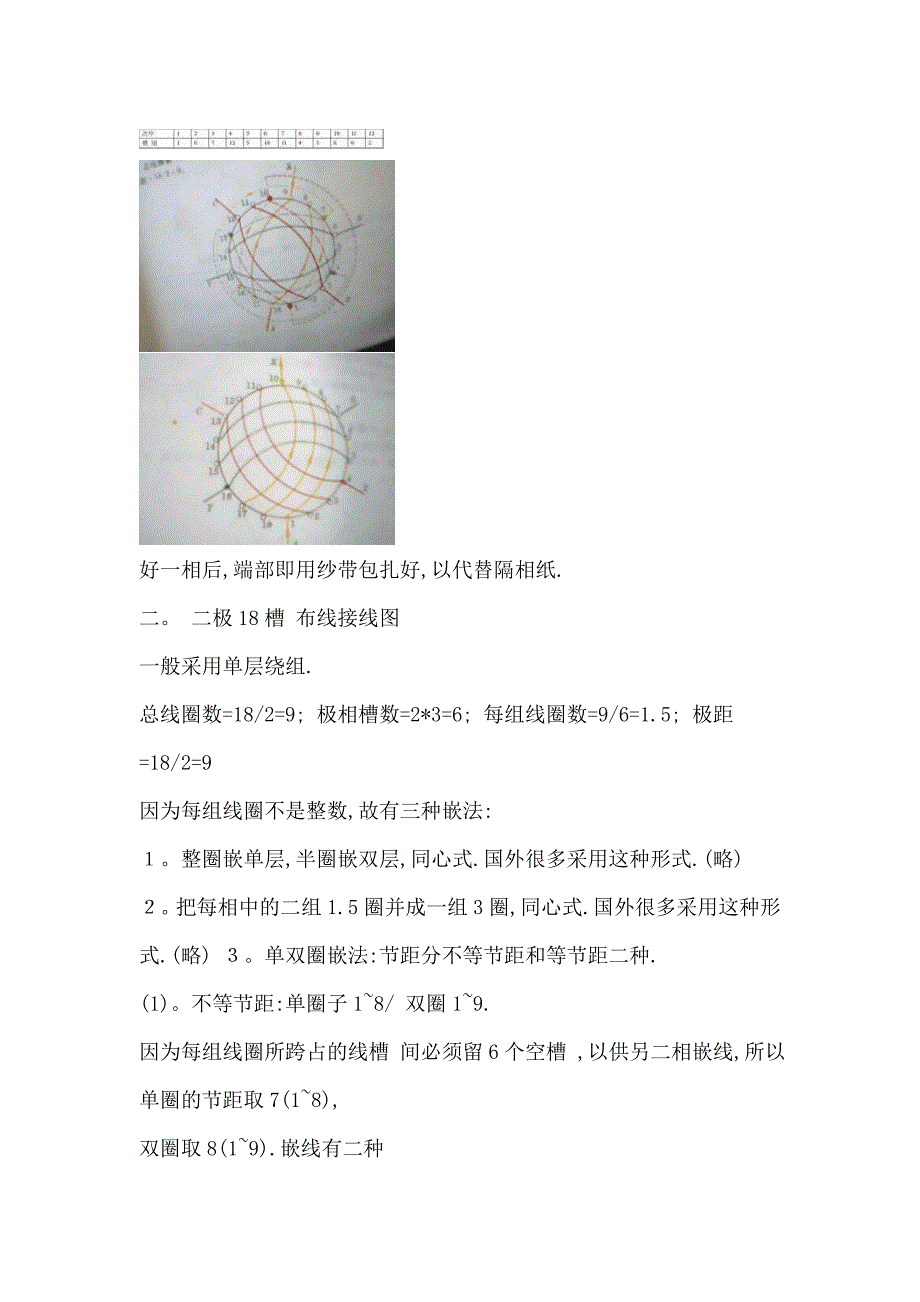 三相感应电动机绕组布线接线图范例_第2页