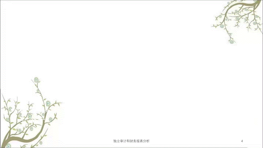 独立审计和财务报表分析课件_第4页
