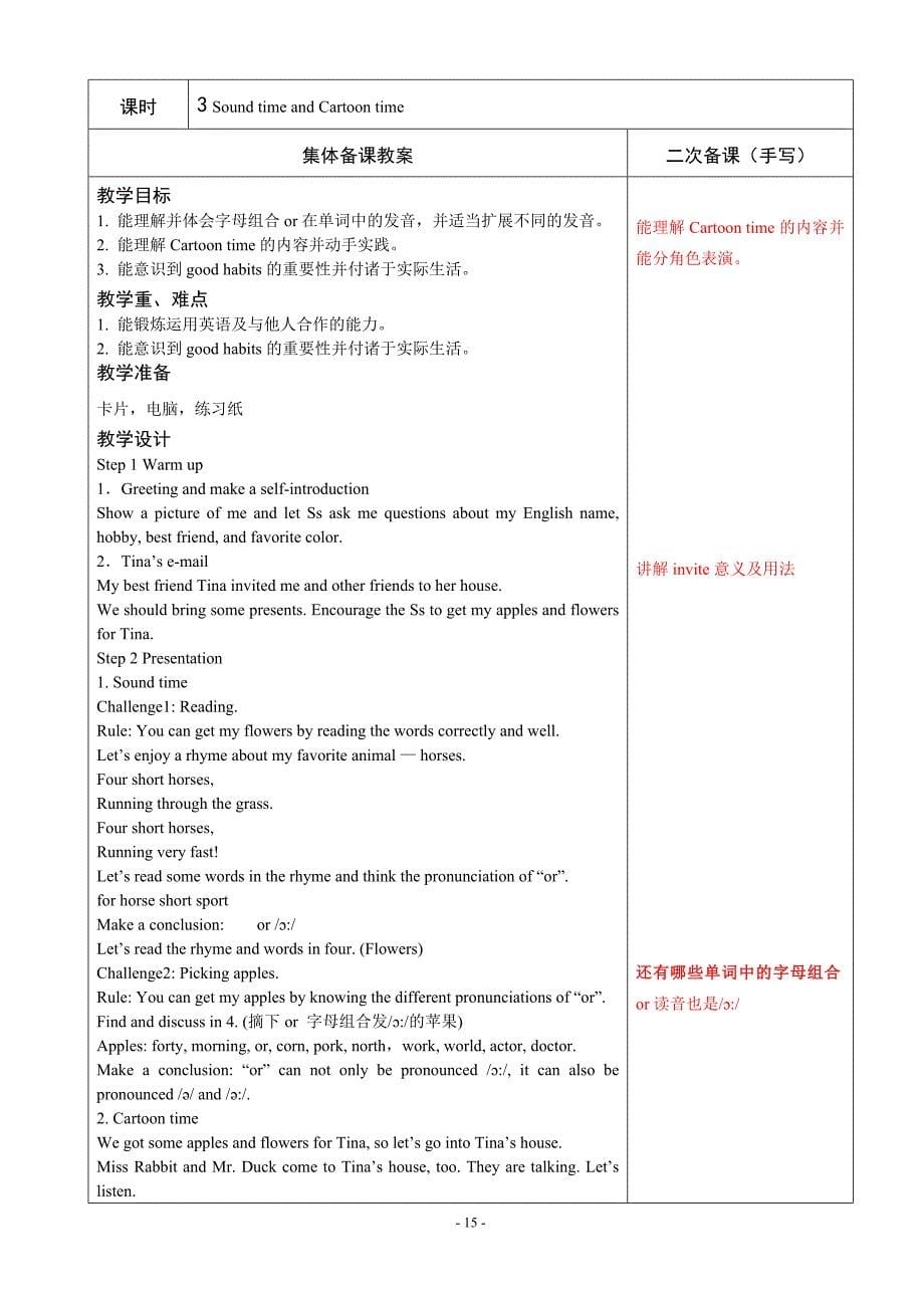 (完整版)译林英语六年级下册Unit2教案.doc_第5页