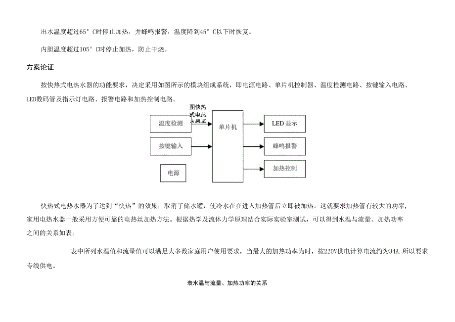 快热式家用电热水器课程设计_第2页