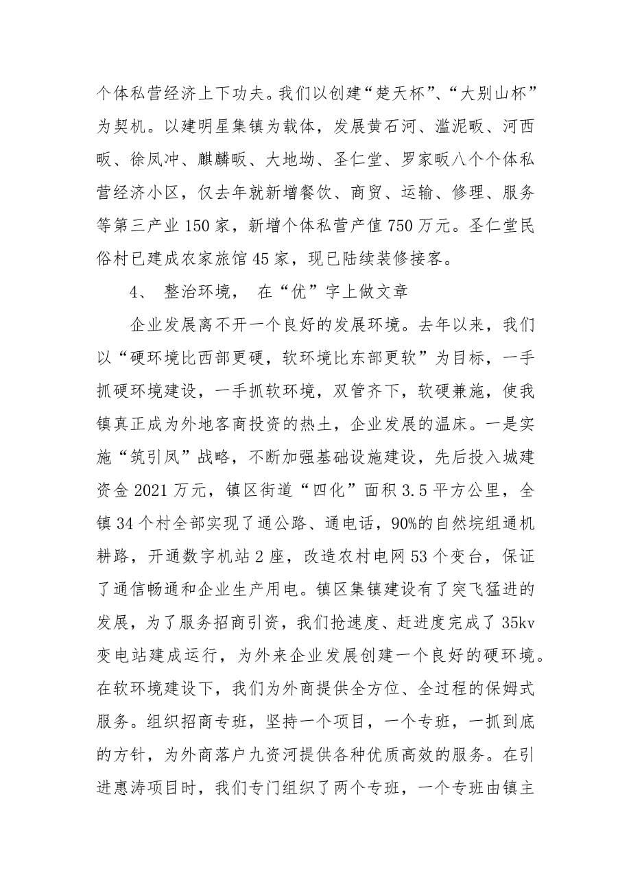 在全县乡镇企业工作会上的典型发言.docx_第5页