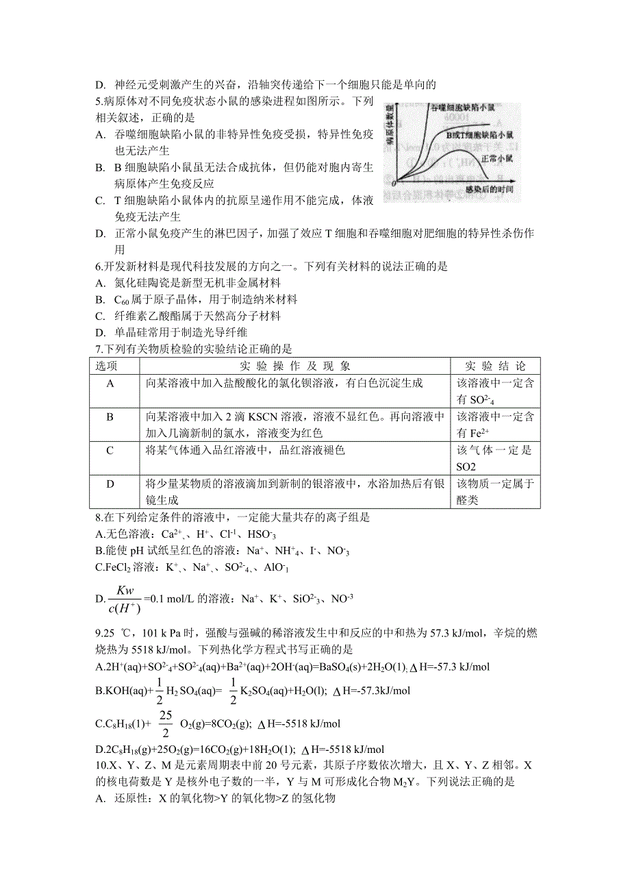 2009年四川高考理综试题及答案.doc_第2页