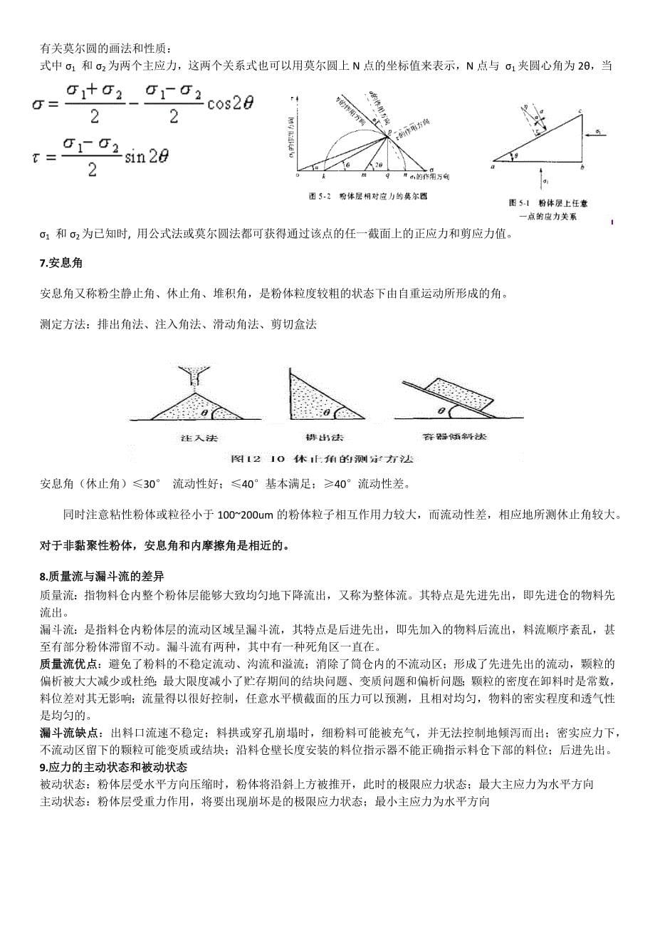 粉体知识点整理_第5页