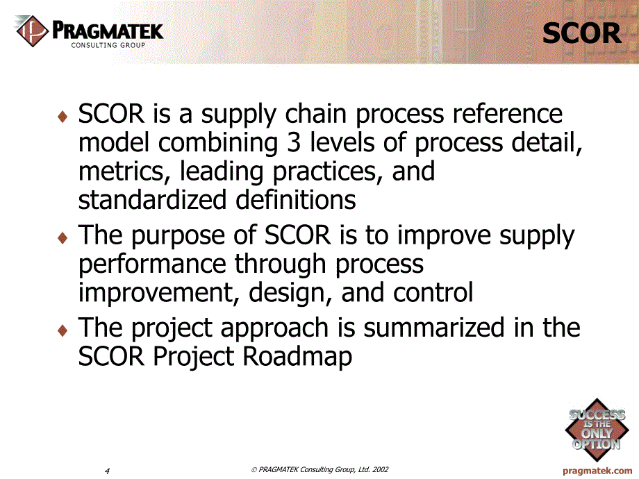 2.1西格玛和SCOR运作参考模型的关系ppt课件_第4页