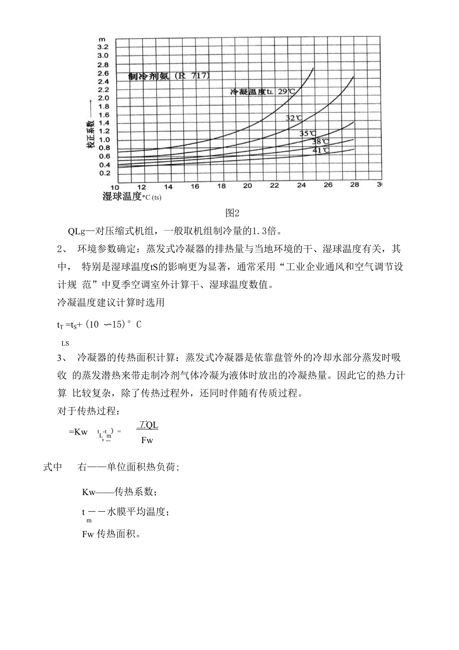 蒸发式冷凝器热力性能计算说明书_第2页