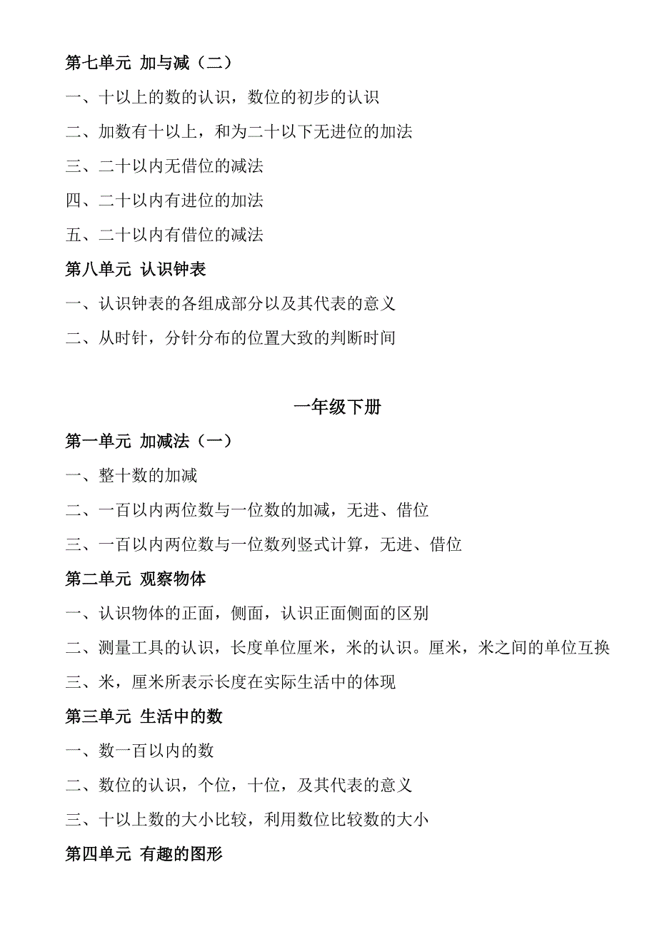 2016年北师大版小学数学大纲_第3页