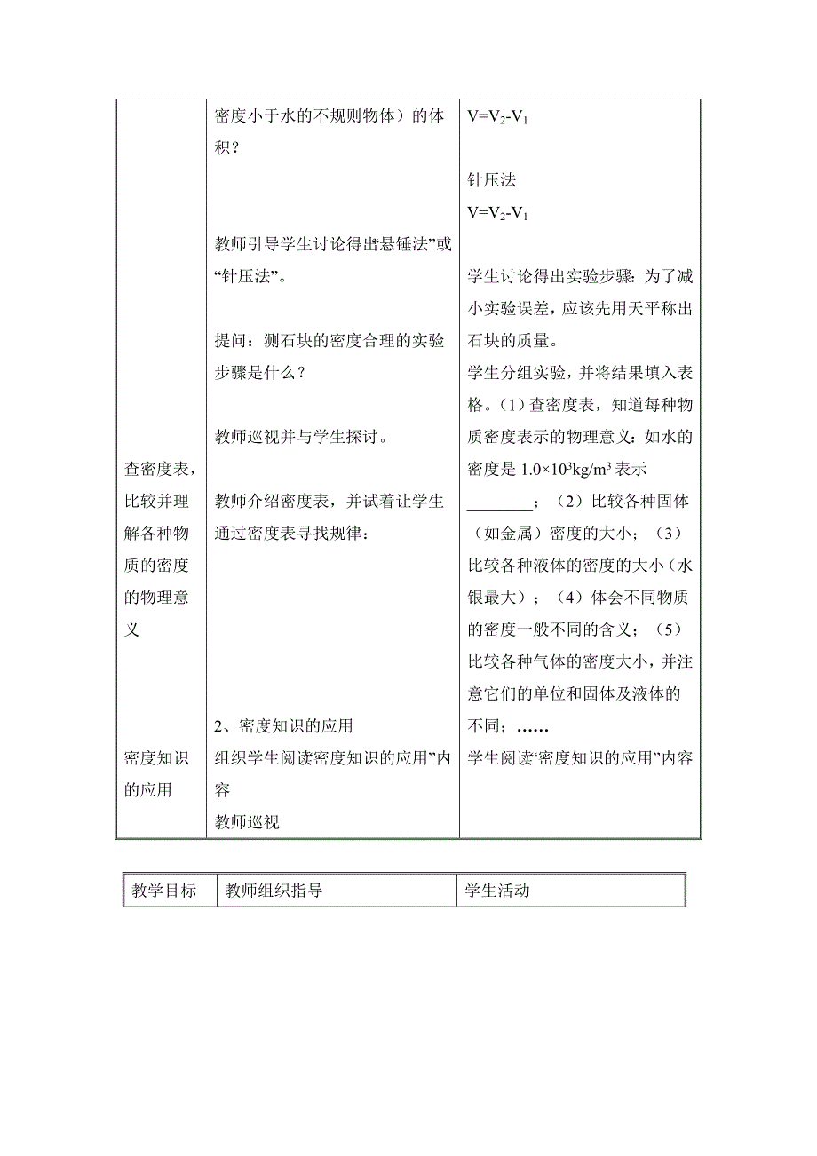 密度知识的应用参考教案1_第3页