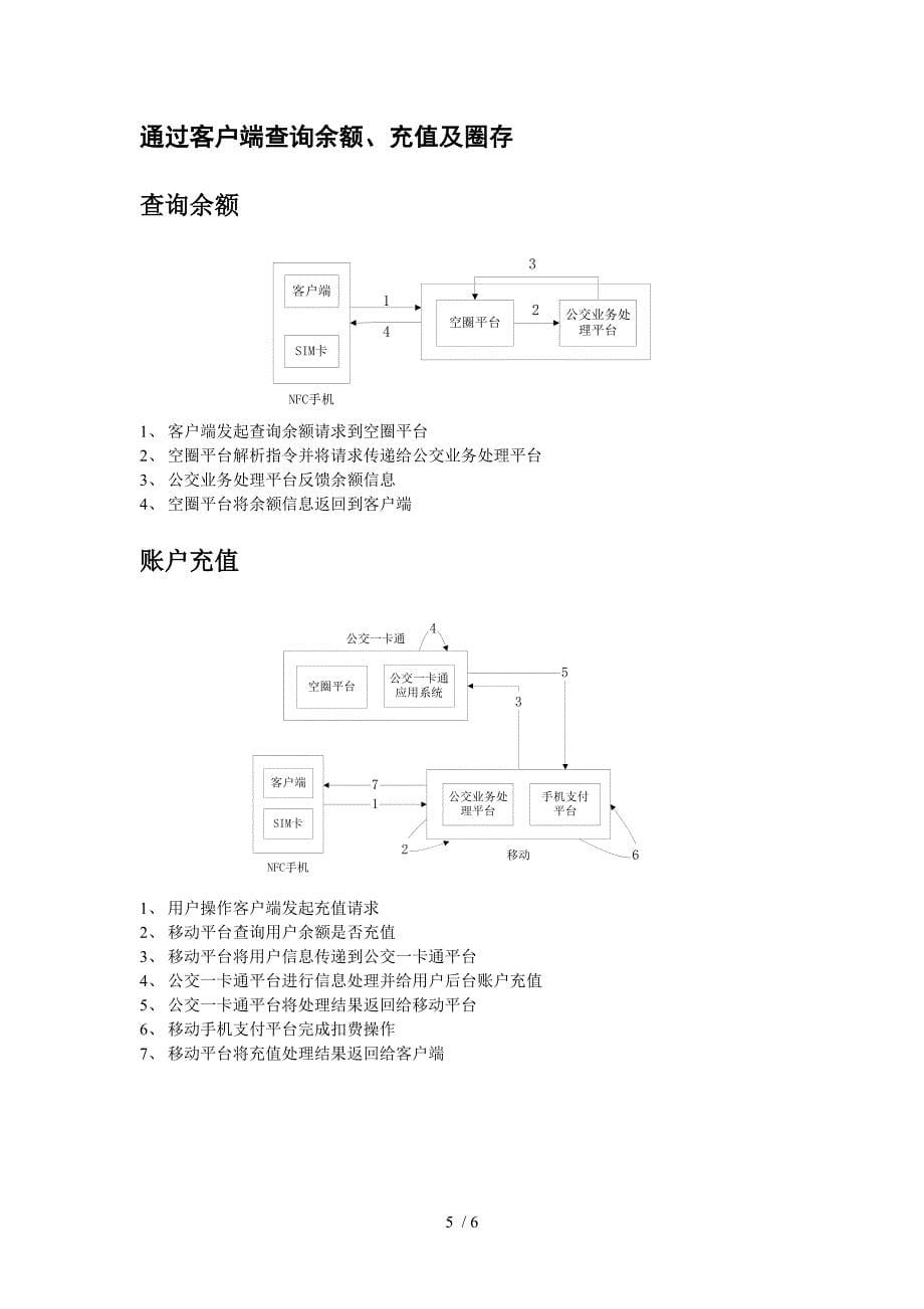 刷NFC手机实现公交应用实施方案_第5页