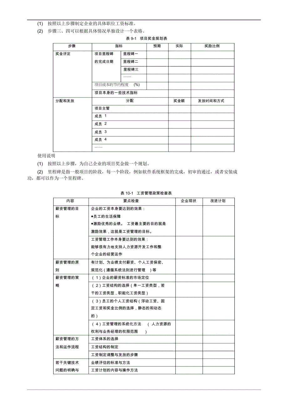 现代企业薪资福利设计与操作工具表单_第2页