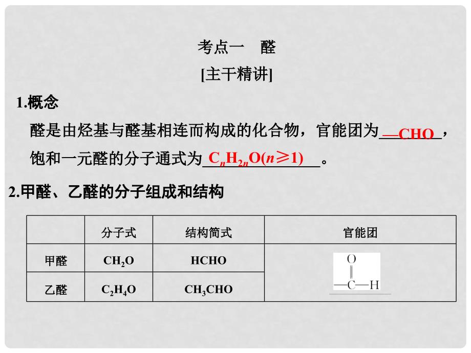 高考化学大一轮复习 专题十 有机化学 课时4 醛 羧酸 酯课件_第4页