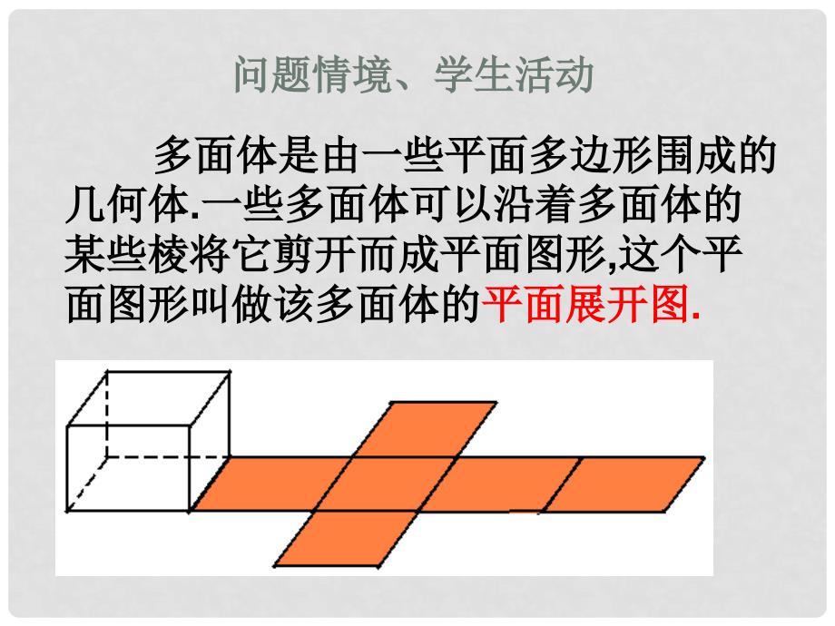 高中数学 第一章 立体几何初步 1.3 空间几何体的表面积与体积 1.3.1 空间几何体的表面积课件1 苏教版必修2_第2页