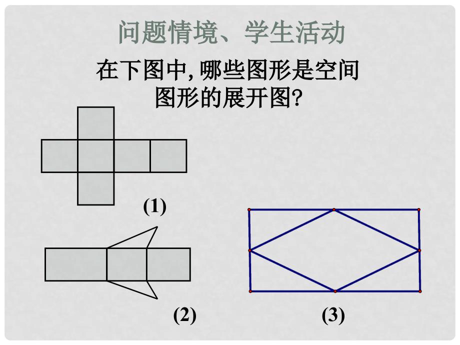 高中数学 第一章 立体几何初步 1.3 空间几何体的表面积与体积 1.3.1 空间几何体的表面积课件1 苏教版必修2_第3页