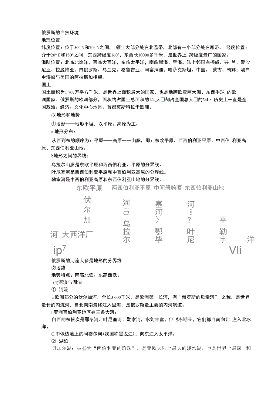 俄罗斯的自然环境_第1页