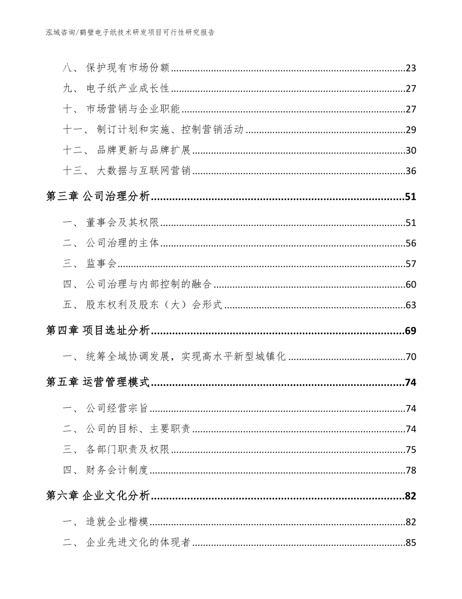 鹤壁电子纸技术研发项目可行性研究报告模板范文_第4页