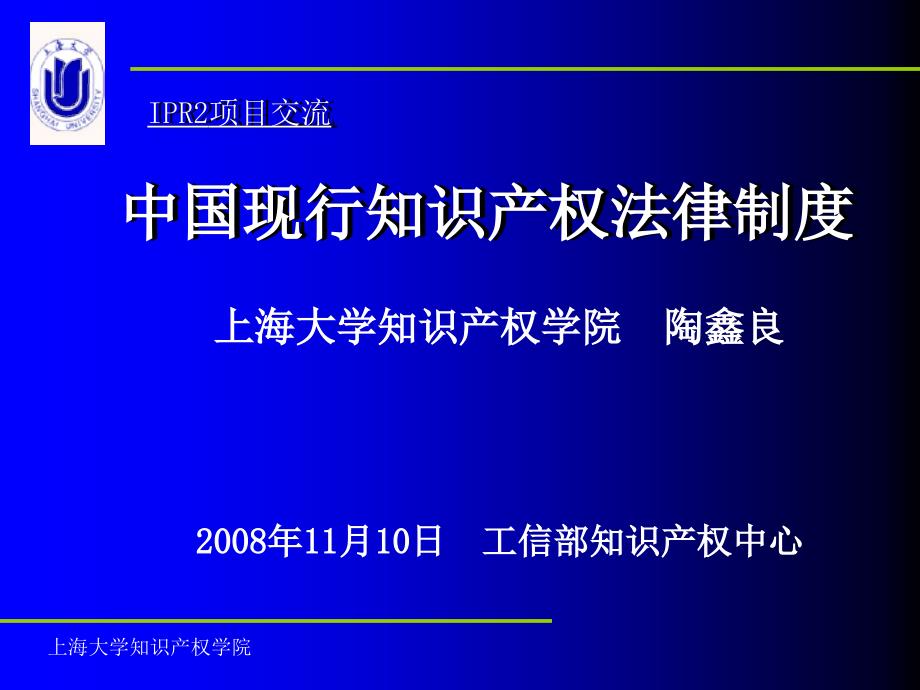 我国现行的知识产权法律体系IPKey_第2页