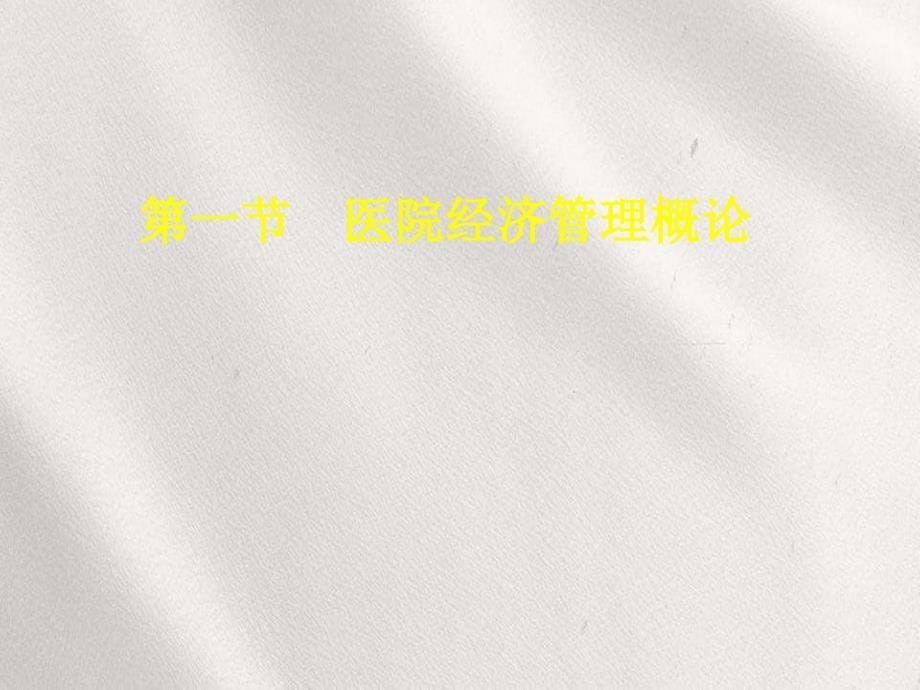 医院经济管理课件_第5页