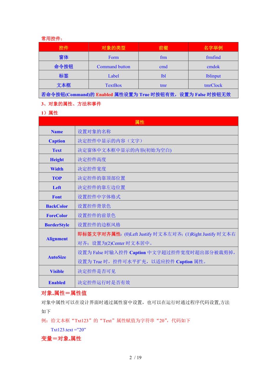 《算法与程序设计VB(选修)》复习知识点_第2页