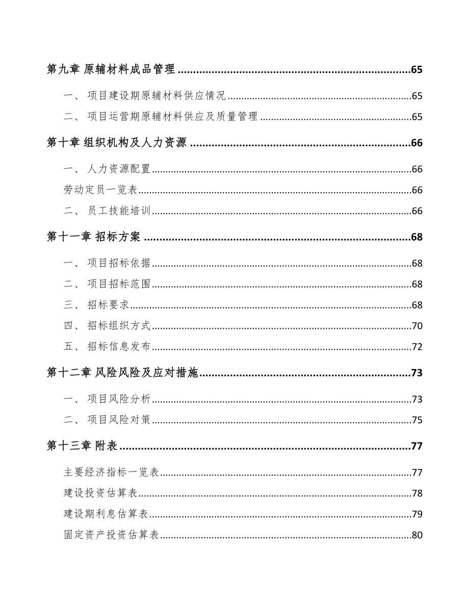 武汉汽车后市场零部件项目可行性研究报告_第5页