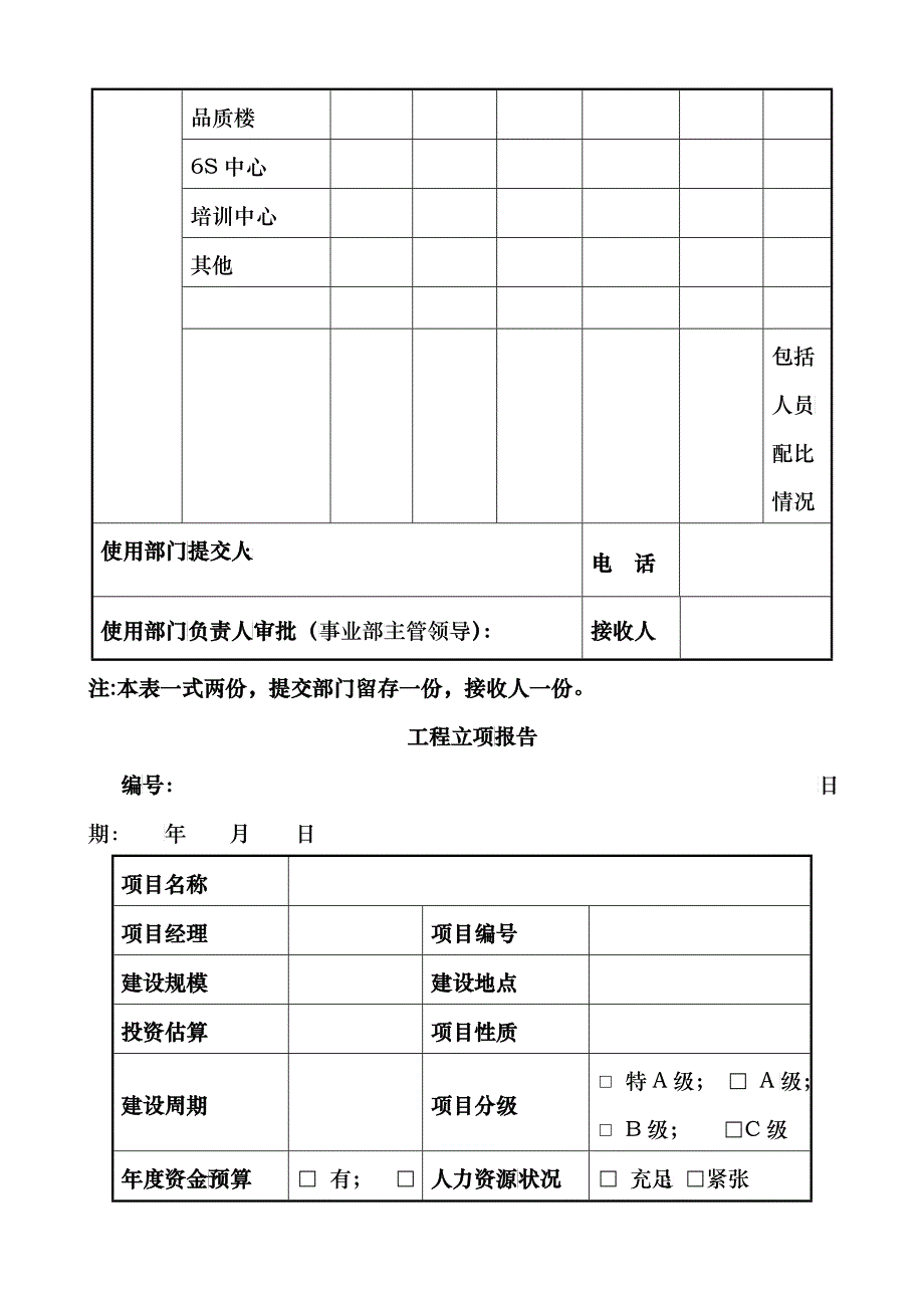 基建流程制度表格_第2页