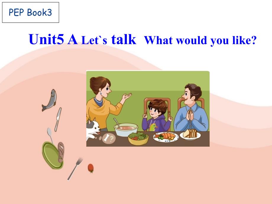 PEP小学英语四年级上册unit5 A let’s talk课件_第1页