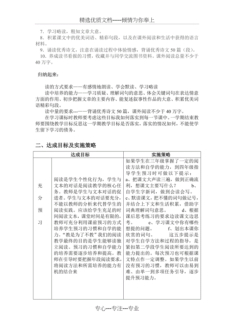 四年级阅读培训方案_第2页