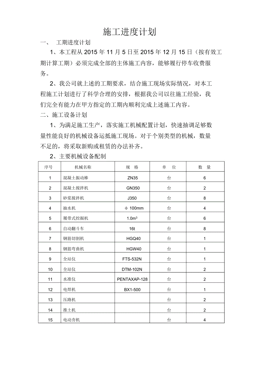 全部施工进度计划(倒排工期)_第2页