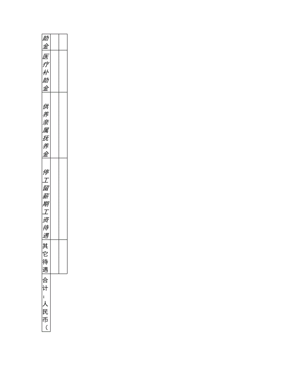 一次性工伤赔偿协议书 .doc_第4页