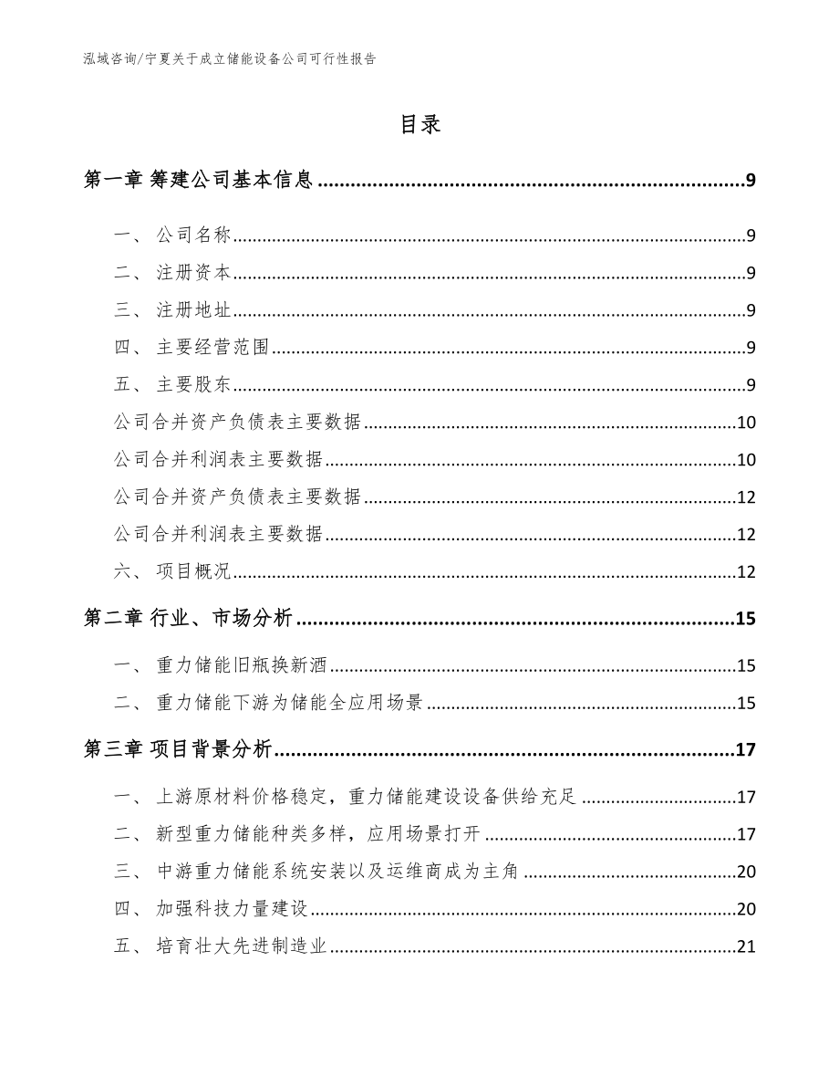 宁夏关于成立储能设备公司可行性报告_第2页
