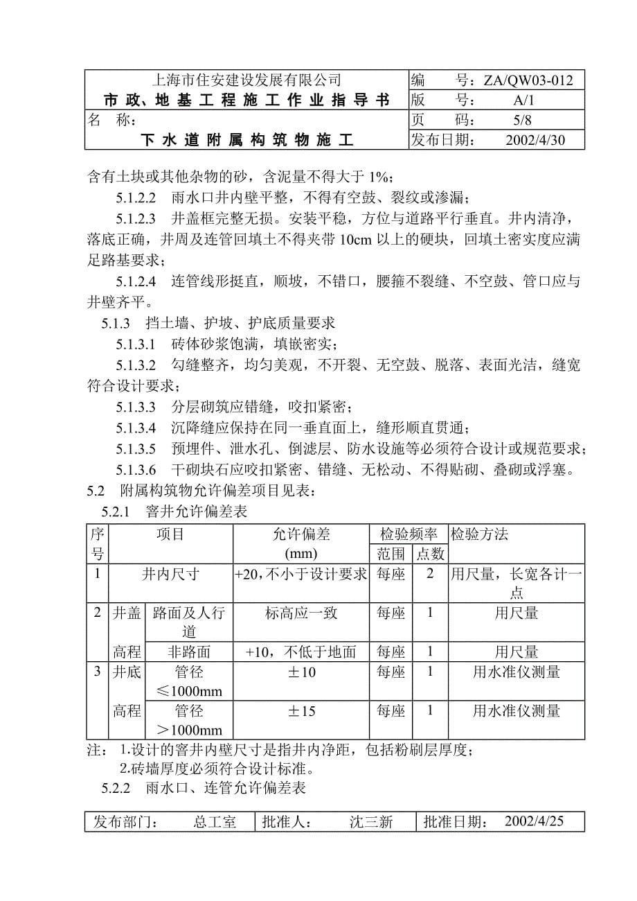 03012 下水道附属构筑物施工.doc_第5页