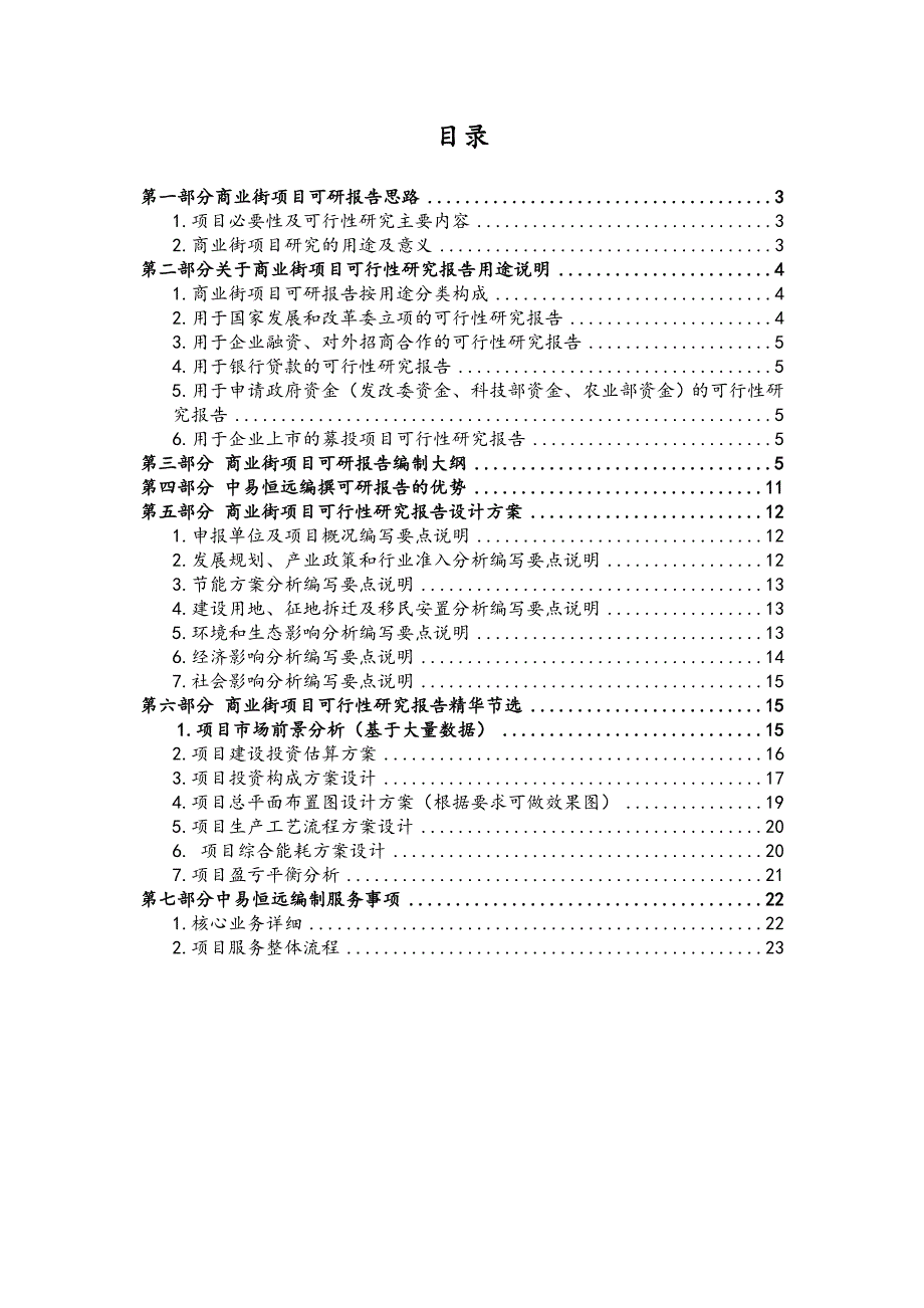 商业街项目可行性研究报告详细编制方案.doc_第2页