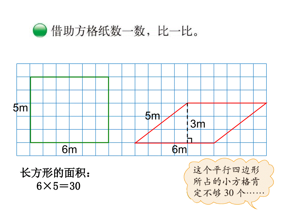 新北师大版数学五年级上册平行四边形的面积PPT_第4页