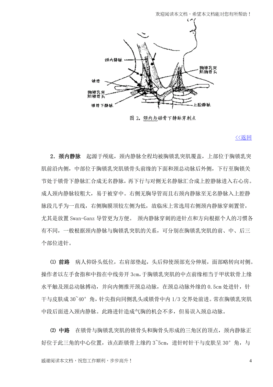 中心静脉穿刺置管技术规范_第4页