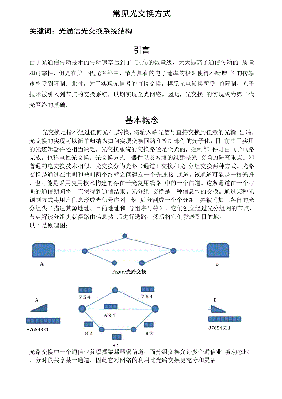 常见光交换方式_第1页