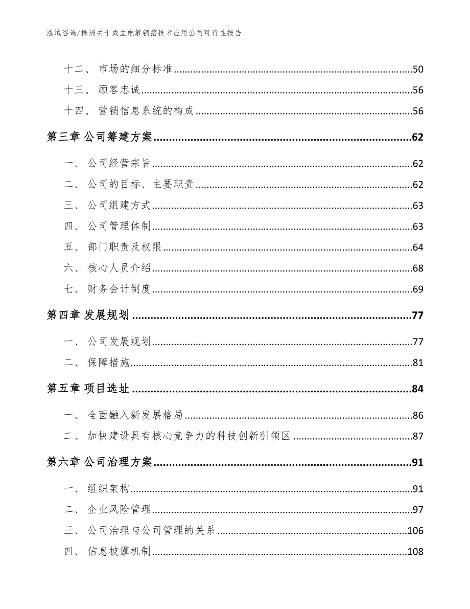 株洲关于成立电解铜箔技术应用公司可行性报告范文参考_第3页